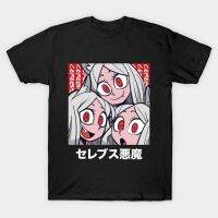 Anime demon cotton short-sleeved  casual T-shirt Fathers Day Mothers Day Gifts