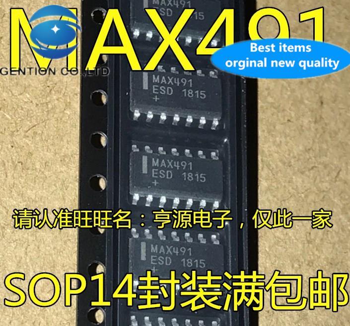 20pcs-100-original-ใหม่-max491-max491csd-max491esd-sop-14-transceiver-ics