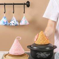 Triangle Pot Cap Oven Gloves Kitchen Anti Scald Pan Handle Finger Protector Cover Casserole Cap Heat Insulation Mitts