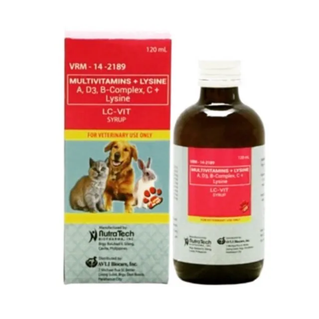 LCVit Syrup Multivitamins (120mL) | Lazada PH