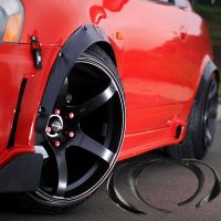 4Pcs/Set Universal Flexible Car SUV Off-road Fender Flare Wheel Arch Protector New Hot Boutique