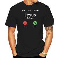 Kuakauyu Hjn Jesus Calling T Unisex เสื้อแฟชั่นแขนลำลองขาสั้นพิมพ์ลาย100% ผ้าฝ้ายฤดูร้อนเสื้อใหม่คอกลมขายส่งตลก