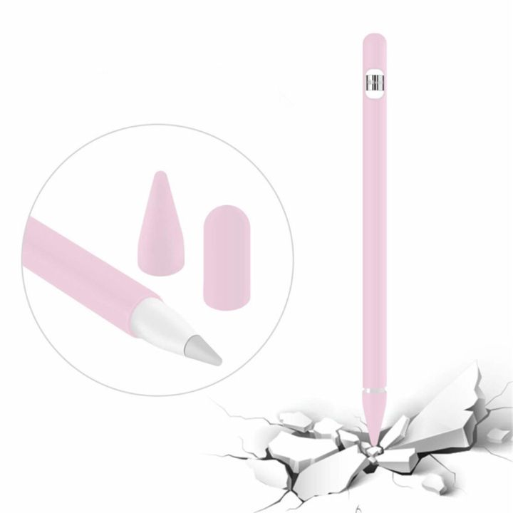 ฝาครอบปลายปากกาใหม่ซิลิโคนตัวยึดปลายกันฝุ่นสายเชื่อมต่อป้องกันการสูญหายออกแบบมาเป็นพิเศษสำหรับ-apple-ดินสอ-ipad-pro