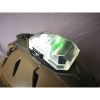 Tactical Outdoor Helmet Survival Signal Lamp Explosion Flash Stealth Light Working Distress Marker Functional Strobe Light