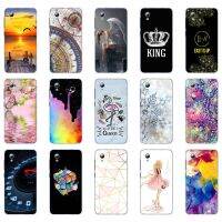 Case untuk ZTE Blade L8 L 8 Cover Funda Soft Case Silikon Pola Tritone Tas 360 Penuh Pelindung untuk ZTE pisau L8 Telepon Kasus