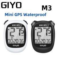 GIYO GPS ขนาดมินิจักรยาน M3ไร้สายจักรยานถนนไร้สายคอมพิวเตอร์จับเวลากันน้ำได้จอแสดงผล LCD Backlight