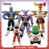 อะนิเมะ Ginyu Force Action Figurine Jeice Burter Recoom Guldo รูปปั้นสะสมรุ่นจี้ Decor Gk Toygift