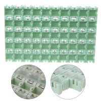 50 PcsSet SMD SMT Electronic Component Container Mini Storage Boxes Kit Drop Ship