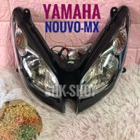 ชุดไฟหน้า  YAMAHA NOUVO MX - ยามาฮ่า นูโว เอ็มเอ็ก สี เพชร ( ใส , ส้ม ) ไฟหน้า มอเตอร์ไซค์ [232]