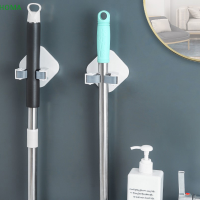 ?【Lowest price】HOMA ตะขอแขวนผ้าอเนกประสงค์ยึดติดผนัง Mop Organizer broom hanger Hook ห้องน้ำกันน้ำ Wall Hook self-adhesive