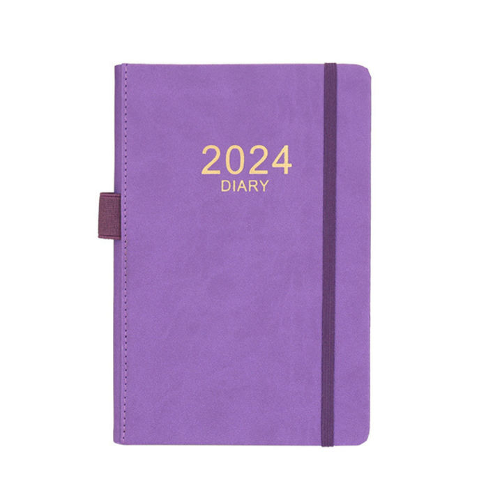 สมุดวางแผน2024ภาษาอังกฤษ-agend-planner-รายปีเครื่องมือวางแผนกำหนดการรายวันรายการที่ต้องทำสมุดบันทึก-a5ภาษาอังกฤษ