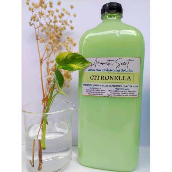 ♠ Aromatic Scent CITRONELLA Mosquito Repellents Disinfectant Solution