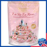 ไดมอนด์เกรนส์กราโนล่ารสสตรอเบอร์รี่และกุหลาบ 220กรัม ✿ Diamondgrains Strawberry Rose Granola 220g.