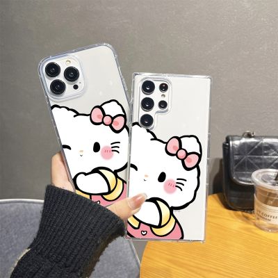 เคสสำหรับ Iphone 6 6S 7 8 Plus XR X XS MAX 11 12 13 14 15 Pro Max Plus Mini แฟชั่นสุดเท่เคสโทรศัพท์แบบใสการ์ตูนปิดคลุมป้องกันการกระแทกนิ่ม