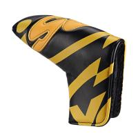 Golf Club Blade Putter Cover Headcover with PU Leather Closure,Yes Printed Patterned Golf Accessories