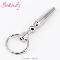 【YD】 SODANDY Urethral Sounds Penis Plugs Metal Cockring Male Stretcher Dilator Catheter Thru Hole Sex Men