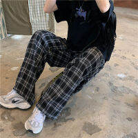 SummerWinter Plaid Pants Men S-3XL Casual Straight Trousers for MaleFemale Harajuku Hip-hop Pants