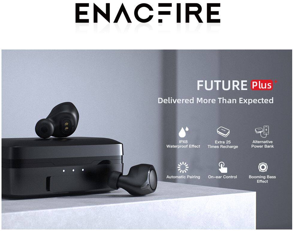 enacfire earbuds charging