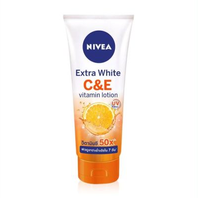 180 ml. นีเวีย เอ็กซ์ตร้า ไวท์ ซี แอนด์ อี วิตามิน โลชั่น 180 มล. NIVEA Extra White C and E Vitamin Lotion