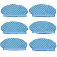 6Pcs Mop Cloth Pads Set for Ecovacs Deebot Ozmo 920 950 Vacuum Cleaner Parts Replacement Home Accessories