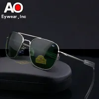 ⊙ Aviation Sunglasses Men Women Outdoor driving glasses pilot American Army Military Optical AO SunGlasses glasses Oculos de sol