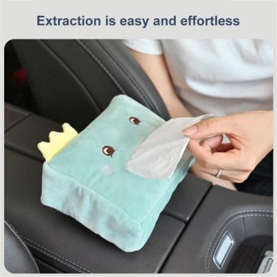 【CW】 Cartoon Car Tissue Napkin Holder Soft Material Room Paper Decoration Bracket