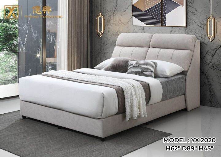 Bed Frame / Latest design queensize divan bed frame / Rangka Katil