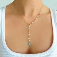 Turquoise Beaded Necklaces