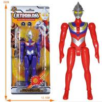 Ultraman Toy Doll Model Tiga Music Light Joint Movable Doll Child Boy Toy|อุลตร้าแมนทอยตุ๊กตารุ่น Tiga เพลงแสงร่วมเคลื่อนย้ายตุ๊กตาเด็กของเล่นเด็ก