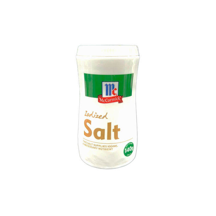 McCormick Iodized Salt (140g) | Lazada PH