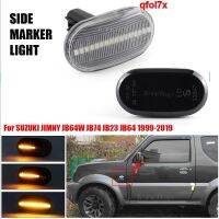 ไฟสัญญาณเลี้ยวไฟ LED กระพริบด้านข้างแบบไดนามิก2ชิ้นสำหรับ Suzuki Jimny Sierra Lapin รถบรรทุก Mazda Zaz Spscrum Qfol7x