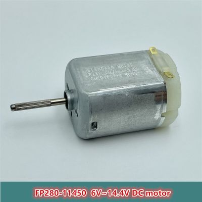 มอเตอร์ใหม่เอี่ยมแบนเงียบ12V 14.4V 5900Rpm FP280-11415 280จอ DC แปรงคาร์บอนสำหรับเครื่องดูดฝุ่น