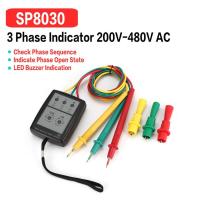 ELEC SP8030 3การหมุนเฟสลำดับมิเตอร์ระบุ T * เอสเทอร์ Detector 200V-480V