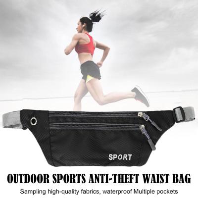 Outdoor Sports Waist Bag Anti-close-fitting Multi-functional Bag Bag Phone Leisure Bag Mobile Waist Stealing Cross Oblique F7I7