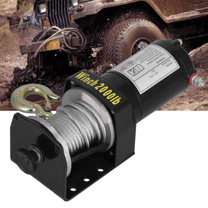 12v-24v-2000-4500lb-electric-winch-kit-with-5-5mmx15m-wireless-remote-control-towing-winch-for-atv-utv-offroad