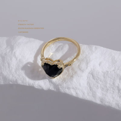 [COD] แหวนออกแบบเฉพาะกลุ่มเกาหลีแหวนผู้หญิงแฟชั่นบุคลิกภาพอารมณ์แฟนแหวน 2022 เครื่องประดับอินเทรนด์ใหม่