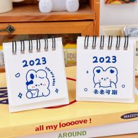 2023 Mini Desk Calendar Desk Cartoon Decoration Calendar School Office Tables Desk Decoration Simple Daily Mini Stand Calendar Electrical Trade Tools