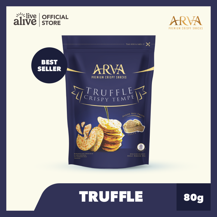 ARVA Truffle Crispy Tempe Chips Lazada PH