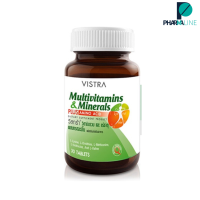 VISTRA Multivitamins &amp; Minerals Amino - วิสทร้า มัลติวิตามินและมิเนอรัล(30 เม็ด)  [PPLINE]