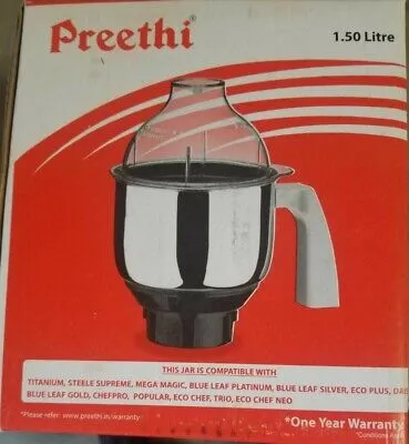 Buy Preethi 1.50 Ltr Straight Wet Grinding Jar-works with Trio Online at  Preethi E-Store