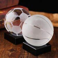 C1 Crystal Ball Crystal Basketball Football Earth Childrens Room Decorations Christmas Gifts Desktop Decorations