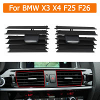 ใหม่อัพเกรดด้านหน้า Central Air Conditioner AC Vent Grille Outlet Tab คลิปชุดซ่อมสำหรับ BMW X3 X4 F25 F26 2011-2018