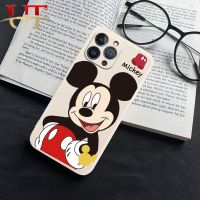 สำหรับ Redmi Note 8 Pro Note 9S Note 9S Note 9 Pro Note 10S Note 10S Note 11S Note 11S Note 11 Pro Note 12 Note 12 Pro น่ารักมีสไตล์ Disney Akimbo Mickey Mminnie ฝาครอบด้านหลังป้องกันกล้องซิลิโคนนุ่มเหลวเคสโทรศัพท์