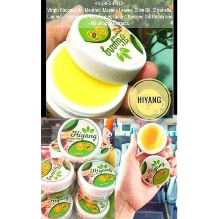 Hiyang Massage Rub Organic (35g) | Lazada PH