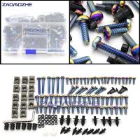 Motorcycle Accessories Stainless Steel Full Fairing Bolt Kits Bodywork Screws For kawasaki ZX-6R 636 ZX-10R ZX-14R