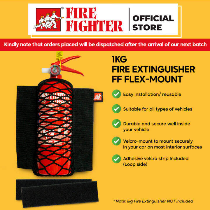 FF FlexMount (Fire Extinguisher holder for car) Lazada