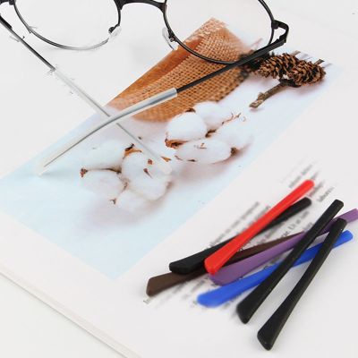 【cw】 2021 1pairs/set Silicone Anti-Slip Glasses Leg Anti-slip Ear Holder Sunglasses Eyeglass Temple Tips Legs Earmuffs