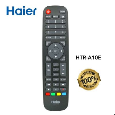 รีโมทคอนลทีวี LED Haier ของแท้100 (HTR-A10E)