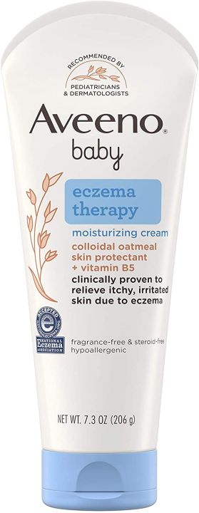 ครีมบำรุงผิวเด็ก-สำหรับผิวที่แห้งและคัน-aveeno-baby-eczema-therapy-moisturizing-cream-เเพ็คคู่-ราคา-1490-บาท