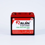 Bình ắc quy xe máy lithium RAIJIN Experts M công nghệ Nhật Bản điện áp 12v